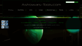 What Astrowars-tools.com website looked like in 2014 (9 years ago)
