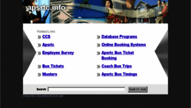 What Apsrtc.info website looked like in 2014 (10 years ago)