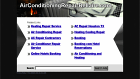 What Airconditioningrepairbellaire.com website looked like in 2014 (10 years ago)