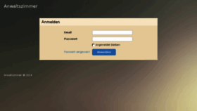 What Anwaltszimmer.com website looked like in 2014 (10 years ago)