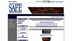 What Auction.safefed.org website looked like in 2014 (9 years ago)