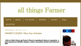 What Allthingsfarmer.com website looked like in 2014 (10 years ago)