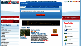 What Alberghieturismo.it website looked like in 2014 (9 years ago)