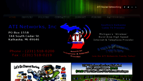 What Atinetworks.net website looked like in 2014 (9 years ago)