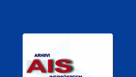 What Ais.ra.ee website looked like in 2014 (9 years ago)