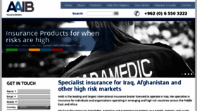 What Aaib-insurance.com website looked like in 2014 (9 years ago)