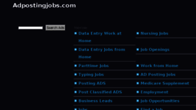 What Adpostingjobs.com website looked like in 2014 (9 years ago)