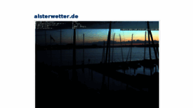 What Alsterwetter.de website looked like in 2014 (9 years ago)