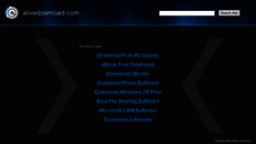 What Alivedownload.com website looked like in 2014 (9 years ago)