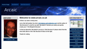What Arcaic.co.uk website looked like in 2014 (9 years ago)