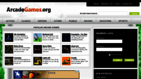 What Arcadegames.org website looked like in 2014 (9 years ago)