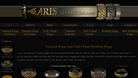 What Aris-titanium.com website looked like in 2014 (9 years ago)