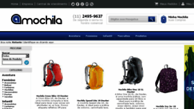 What Amochila.com.br website looked like in 2014 (9 years ago)