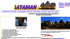 What Atamanhotel.com website looked like in 2014 (9 years ago)
