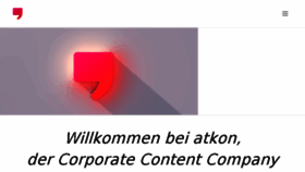 What Atkon.de website looked like in 2014 (9 years ago)