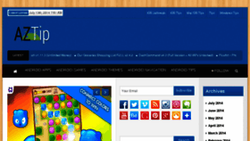 What Aztip.net website looked like in 2014 (9 years ago)