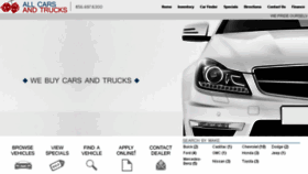 What Allcarsandtrucks.com website looked like in 2014 (9 years ago)