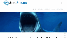 What Adsshark.com website looked like in 2014 (9 years ago)