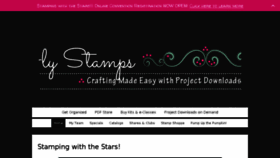 What Alystamps.com website looked like in 2014 (9 years ago)