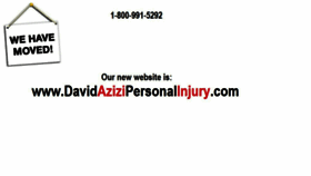 What Azizipersonalinjury.com website looked like in 2014 (9 years ago)