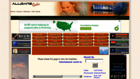 What Alldanzradio.com website looked like in 2014 (9 years ago)