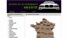 What Annonces-automobiles.fr website looked like in 2014 (9 years ago)