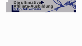 What Affiliateausbildung.de website looked like in 2014 (9 years ago)