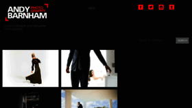 What Andybarnham.com website looked like in 2014 (9 years ago)