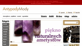 What Antypodymody.pl website looked like in 2014 (9 years ago)