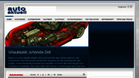 What Autoaktuell.de website looked like in 2014 (9 years ago)