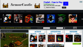 What Armorcastle.com website looked like in 2014 (9 years ago)