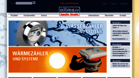 What Allmess.de website looked like in 2014 (9 years ago)