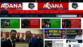 What Adanahabergazetesi.com.tr website looked like in 2014 (9 years ago)