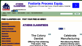 What Athensclassifieds.com website looked like in 2014 (9 years ago)