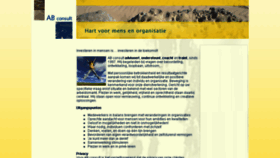 What Abconsult.nl website looked like in 2014 (9 years ago)