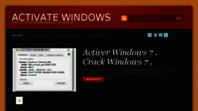 What Activate-windows.com website looked like in 2014 (9 years ago)