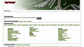 What Agriscape.com website looked like in 2014 (9 years ago)