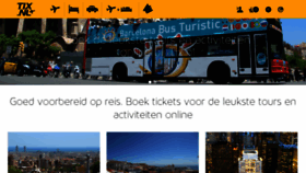 What Activiteiten.tix.nl website looked like in 2014 (9 years ago)