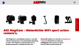 What Aeeactioncamera.nl website looked like in 2014 (9 years ago)