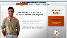 What Autogas.com.de website looked like in 2014 (9 years ago)