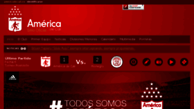 What Americadecali.com.co website looked like in 2014 (9 years ago)