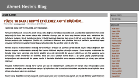 What Ahmetnesin.com website looked like in 2014 (9 years ago)