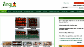 What Angi.com.vn website looked like in 2014 (9 years ago)