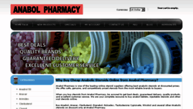 What Anabolpharmacy.com website looked like in 2014 (9 years ago)
