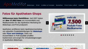 What Apomedifot.de website looked like in 2014 (9 years ago)