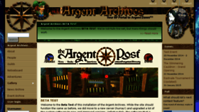 What Argentarchives.org website looked like in 2014 (9 years ago)