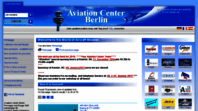 What Aviation-center-berlin.de website looked like in 2014 (9 years ago)