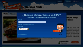 What Aprovecha.com website looked like in 2015 (9 years ago)
