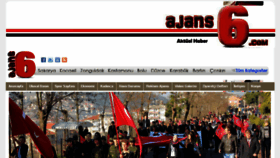 What Ajans6.com website looked like in 2015 (9 years ago)