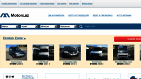 What Autobaku.az website looked like in 2015 (9 years ago)